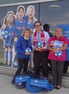 Bank of Montreal branches across the country, including this branch at Bayview and Wellington, are gearing up for the BMO Team of the Week program.