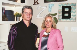 Designer Jean Bisnaire of Aurora's Niche Decor is helping spruce up the King Valley home of Kerry Bulau.