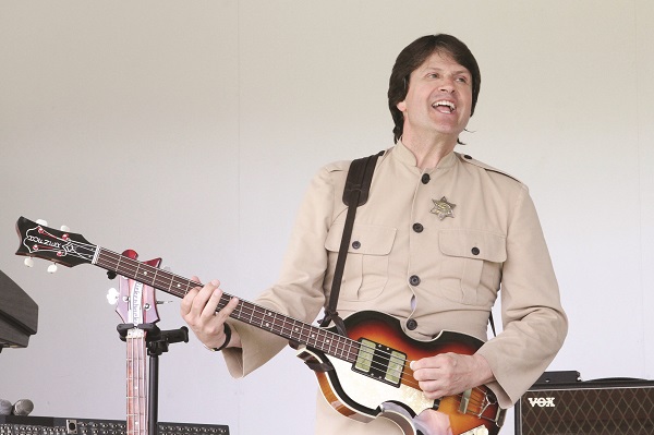 Ardy Sarraf picked up where Paul McCartney left off as a member of "The Fab Four" tribute.